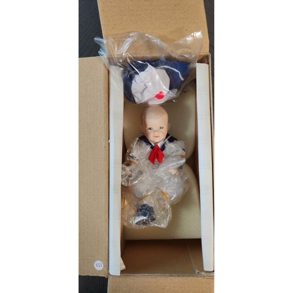 The Ashton Drake Galleries Matthew Baby Sailor Doll - Picture 3 of 10